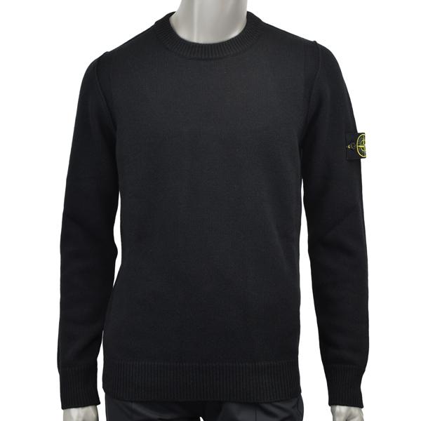 STONE ISLAND（ストーン アイランド） LAMBSWOOL メリヤス編み ロゴ
