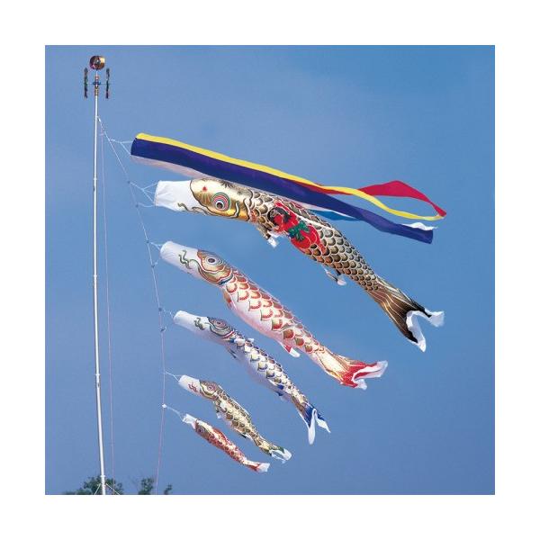 鯉のぼり デザイン 4色【5メートル】✖2セット 鯉のぼり 4色セット