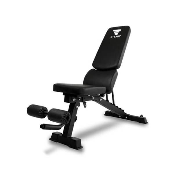 STEADY（ステディ） トレーニングベンチ 耐荷重330kg 家庭用 角度調整