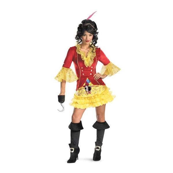Disney（ディズニー） 奉仕品 SASSY フック船長 コスチューム 女性用