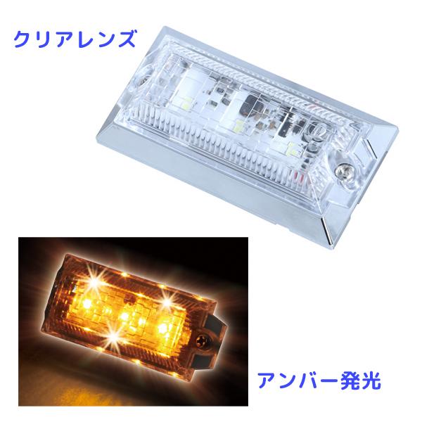 ジェットイノウエ LED マーカーランプ ハイパワーミニフラットマーカー
