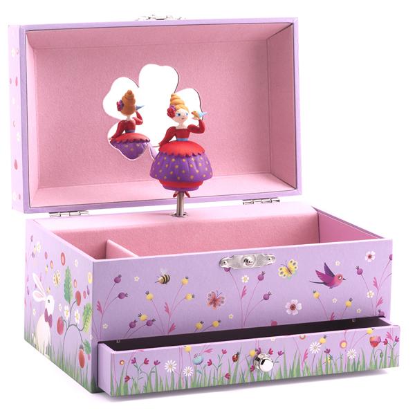 DJECO オルゴール プリンセスメロディ 宝石箱 宝箱 子供 キッズ