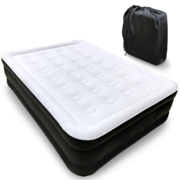 R エアーベッド ダブル サイズ マットレス エアーマット 電動 ポンプ