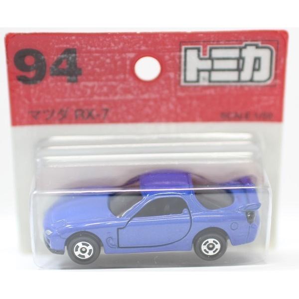 新品 トミカ (ブリスター) No.94 マツダ RX-7 赤TOMYロゴ 4穴ホイール