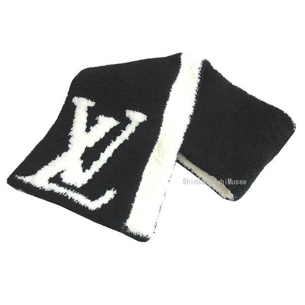 ≪新品≫ルイヴィトン マフラー コンフィー M79399 ノワール 黒