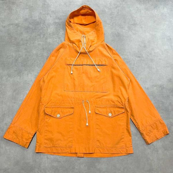VINTAGE 60's BLACK'S SKI ANORAK PARKA ORANGE Made in England