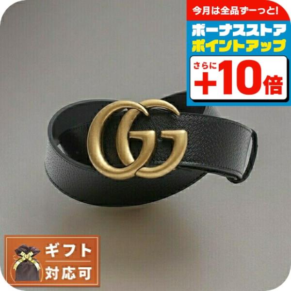 GUCCI（グッチ） ベルト 406831-DJ20T-1000-95 メンズ ブラック