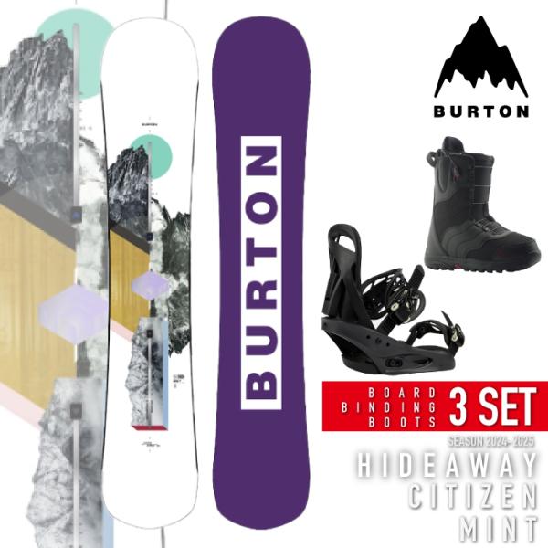 BURTON（バートン） スノーボード - ビンディング - ブーツ 3点セット