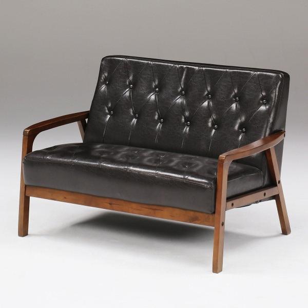 東京都中央区内直接引き取り限定※ ニトリ レトロ調コンパクトソファ