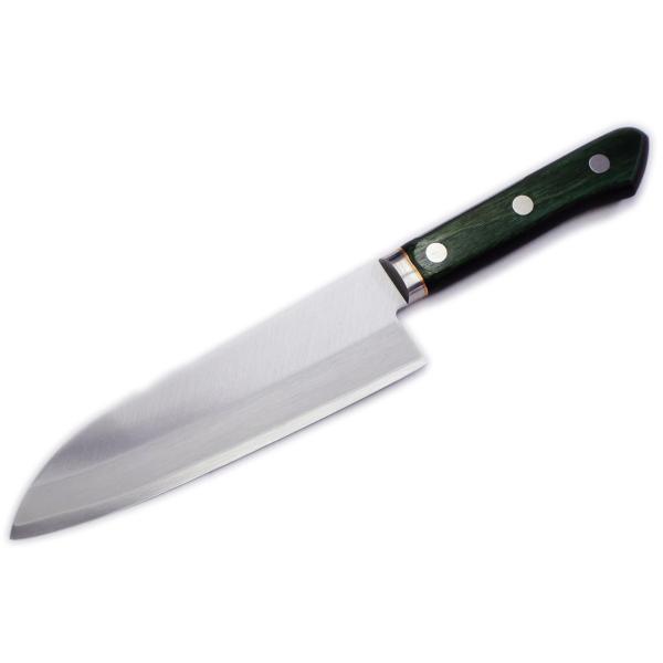 桜 堺石藤 青鋼 割込 三徳包丁 170mm 口金付き : 日光 匠家 ヤフー店