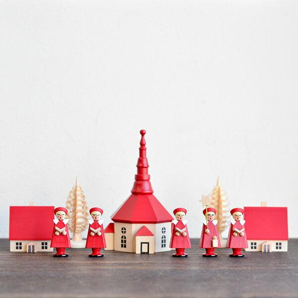 ドイツ製 赤い聖歌隊と教会 正規品 DRG004 : セレクトショップ NUTS