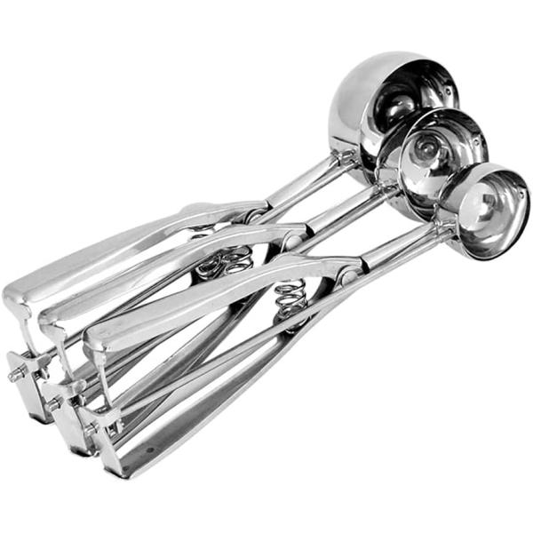 アイスクリームディッシャー トリガースプーン丸型 サイズは 3種類