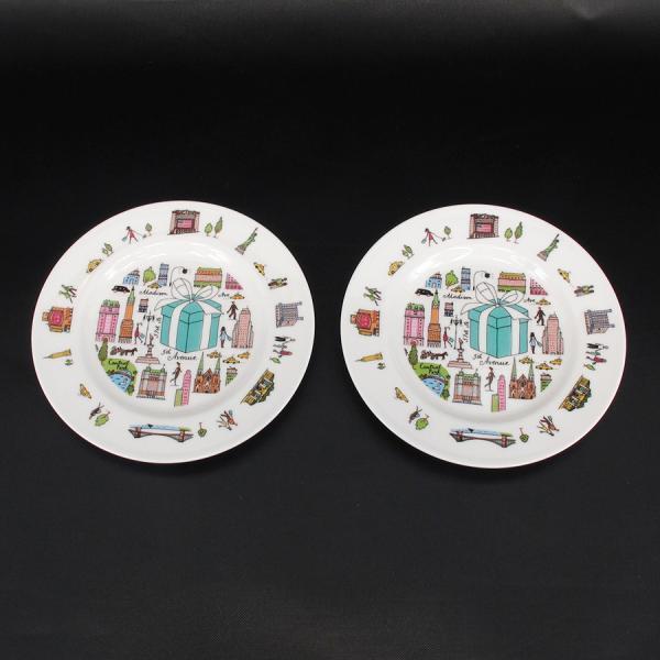 TIFFANY&Co.（ティファニー） 5thアベニュープレート×2 Sランク