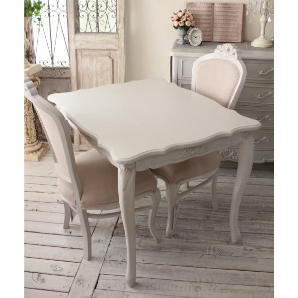 ダイニングセット ダイニング3点セット 可愛い アンティーク風 2人