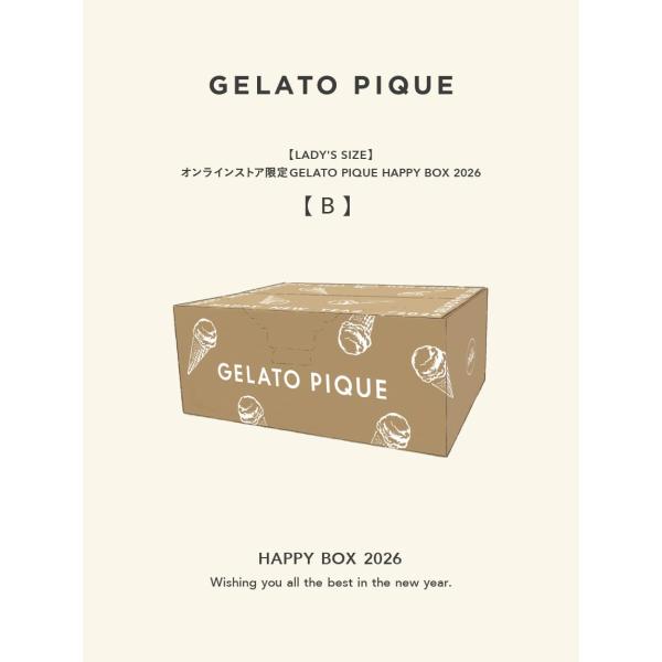 【ジェラートピケ】 福袋 A　ジェラピケ　gelato pique 2026 楽天市場】ジェラートピケ 2026年 福袋 GELATO PIQUE オンライン限定