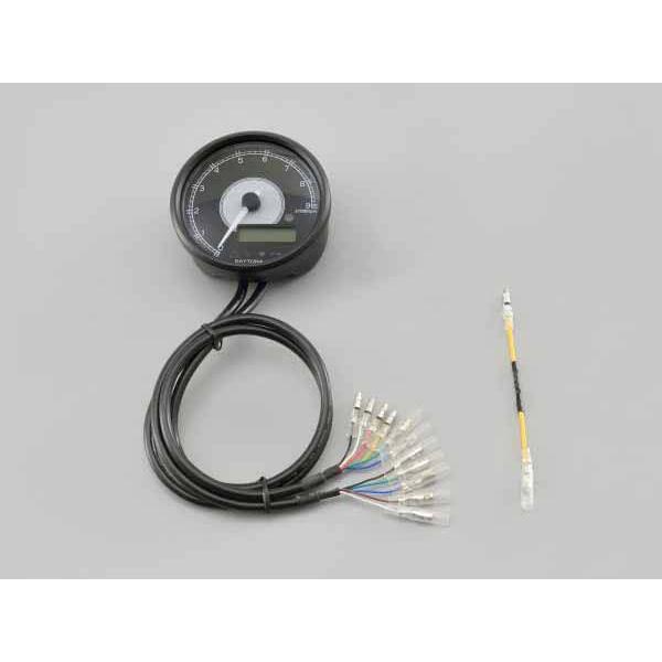 2月3日出荷】デイトナ VELONA 電気式タコ＆スピードメーター φ80