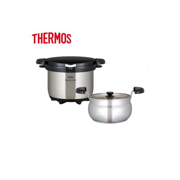サーモス 真空保温調理器 シャトルシェフ 3.0L KBG-3000 CS [クリア