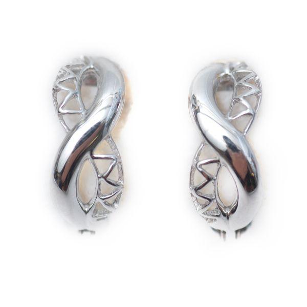 ピアリング リバーシブル 14金ホワイトゴールド/18金イエローゴールド