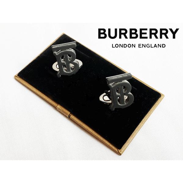 BURBERRY（バーバリー） ロンドン 123969A1189 BLACK MJ TB CUFFLINKS