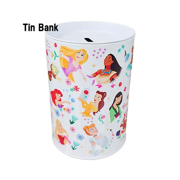 ディズニープリンセス 貯金箱 ( ホワイト ) 17338c ちょきんばこ