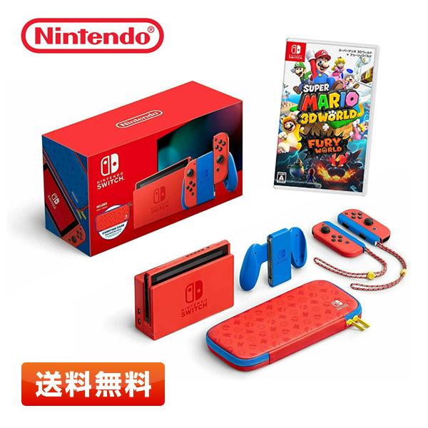 Nintendo Switch 【新品】Nintendo マリオレッド×ブルー セット ＋