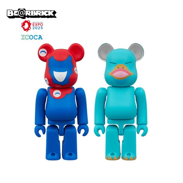 BE@RBRICK メディコム・トイ ミャクミャク＆イコちゃん 2 PCS SET 100