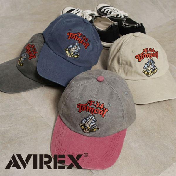 AVIREX（アヴィレックス） キャップ TOM CAT トムキャット ピグメント