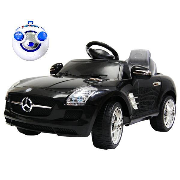 電動乗用ベンツ SLS-AMG レッド ブラック QX-7997A 乗用カー ラジコン