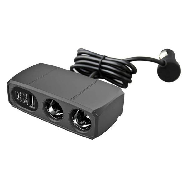 カシムラ 12/24V兼用 車載用電源増設ソケット セパレートタイプ USB-A