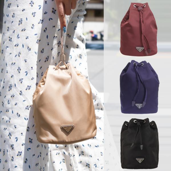 PRADA（プラダ） コスメポーチ 化粧ポーチ 巾着ポーチ レディース