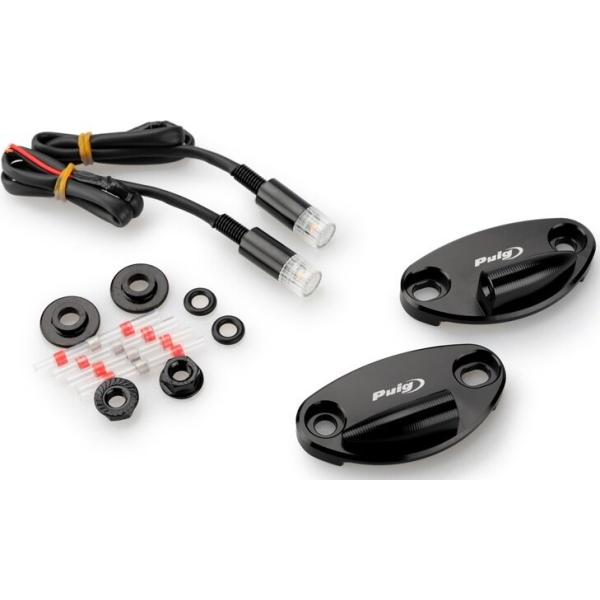 Puig（プーチ） ウインカーマウント付きミラーキャップ (REARVIEW