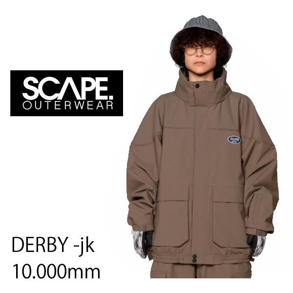SCAPE エスケープ スノーボードウェア 24-25 DERBY -jacket ジャケット