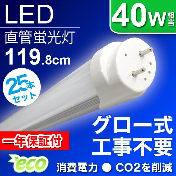 WEIMALL（ウェイモール） LED蛍光灯 直管 40W形 25本セット 120cm