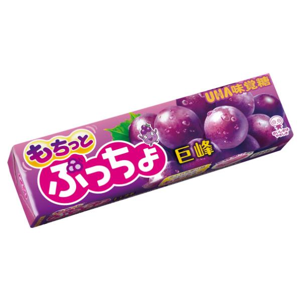 ぷっちょ 味覚糖 ぷっちょスティック とろけるグレープ 10粒×10入