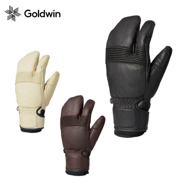 GOLDWIN（ゴールドウイン） スキーグローブ メンズ 2025 Leather 3