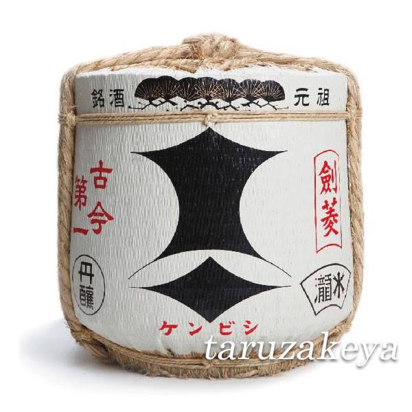 剣菱 樽酒剣菱 5升樽9L 日本酒 鏡開き 祝樽 こも樽 結婚式 祝賀会 新築