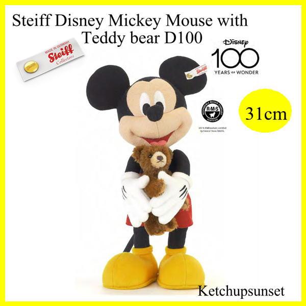 Disney（ディズニー） シュタイフ テディベア Steiff Mickey Mouse