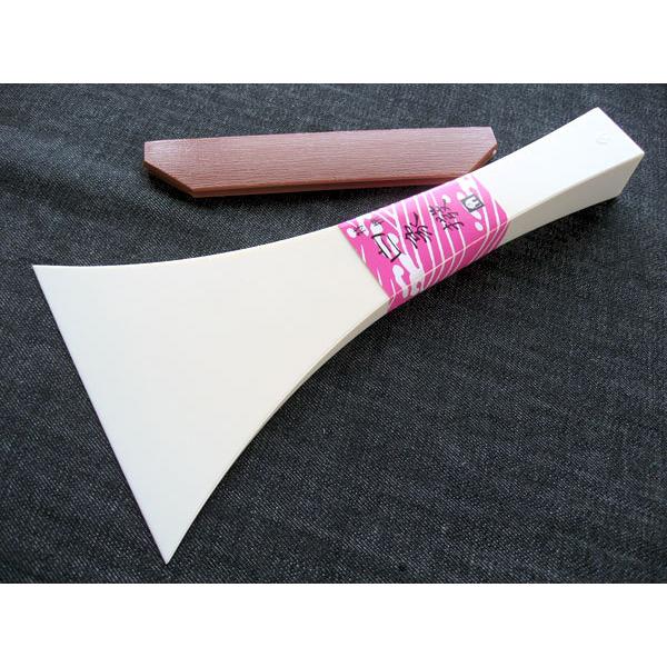 三味線撥(三味線バチ) 白象 長唄用 【小】 開き95mm 練習用