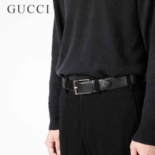 GUCCI（グッチ） GUCCI 474311 CWC1N ベルト メンズ ファッション小物