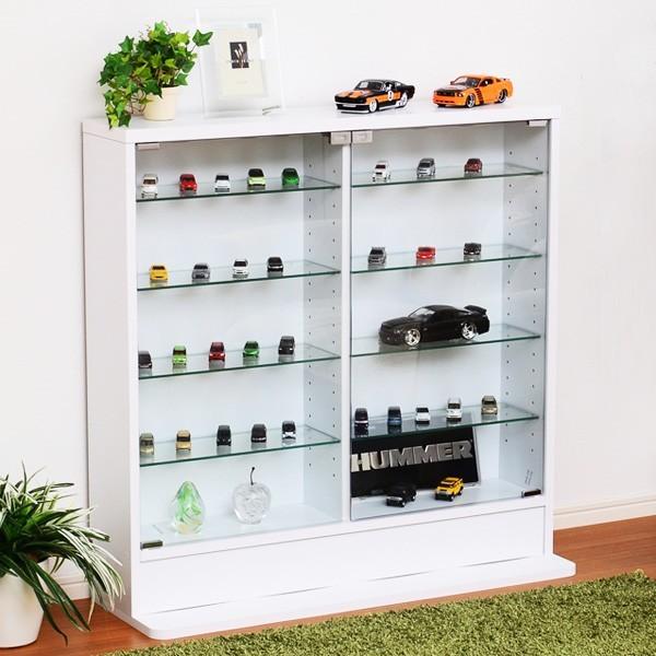 コレクションケース 薄型 コレクションラック ロータイプ 収納棚