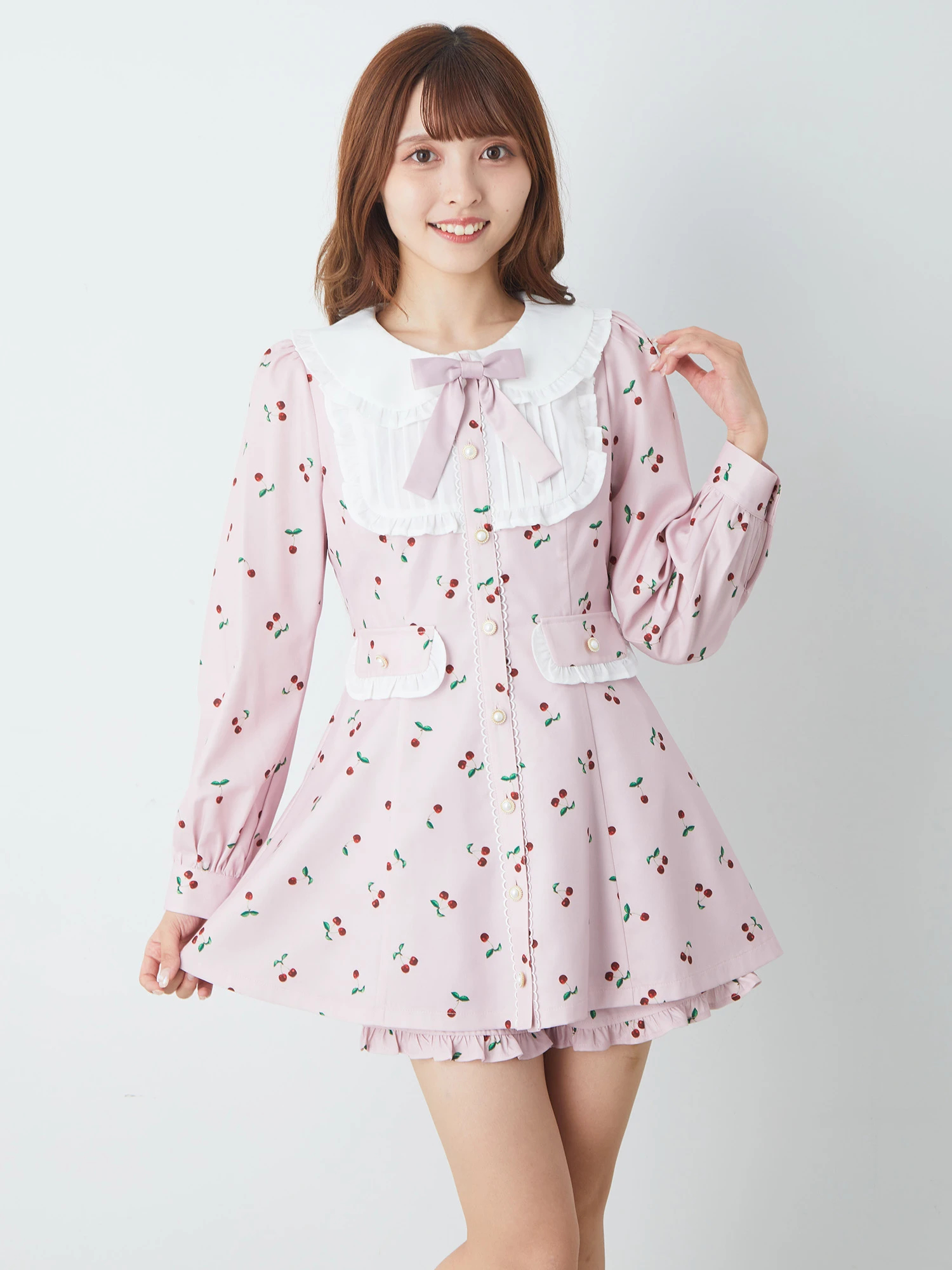 チェリーセットアップ - Ank Rouge(アンクルージュ)のセットアップ