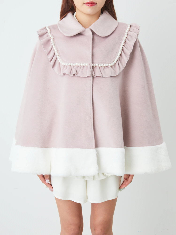 ストロベリーリボンポンチョコート - Ank Rouge(アンクルージュ)の