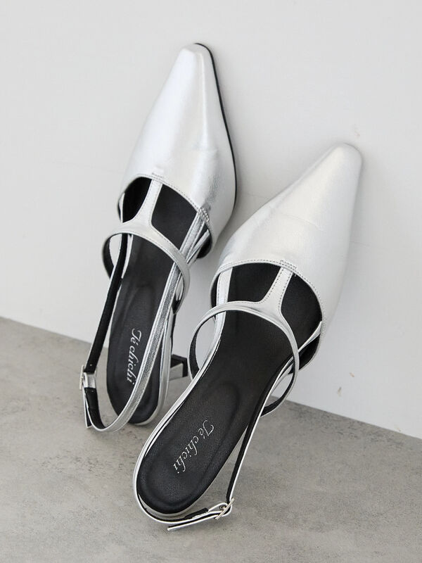 セール】 ポインテッドTストラップミュール《2025spring catalog item