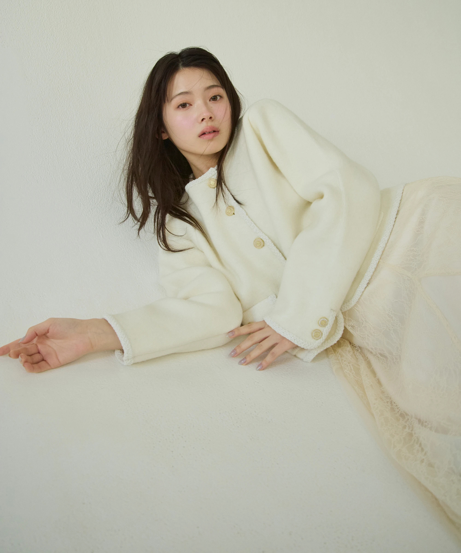 フラップポケットニットジャケット | カーデ | Rirandture（リランド