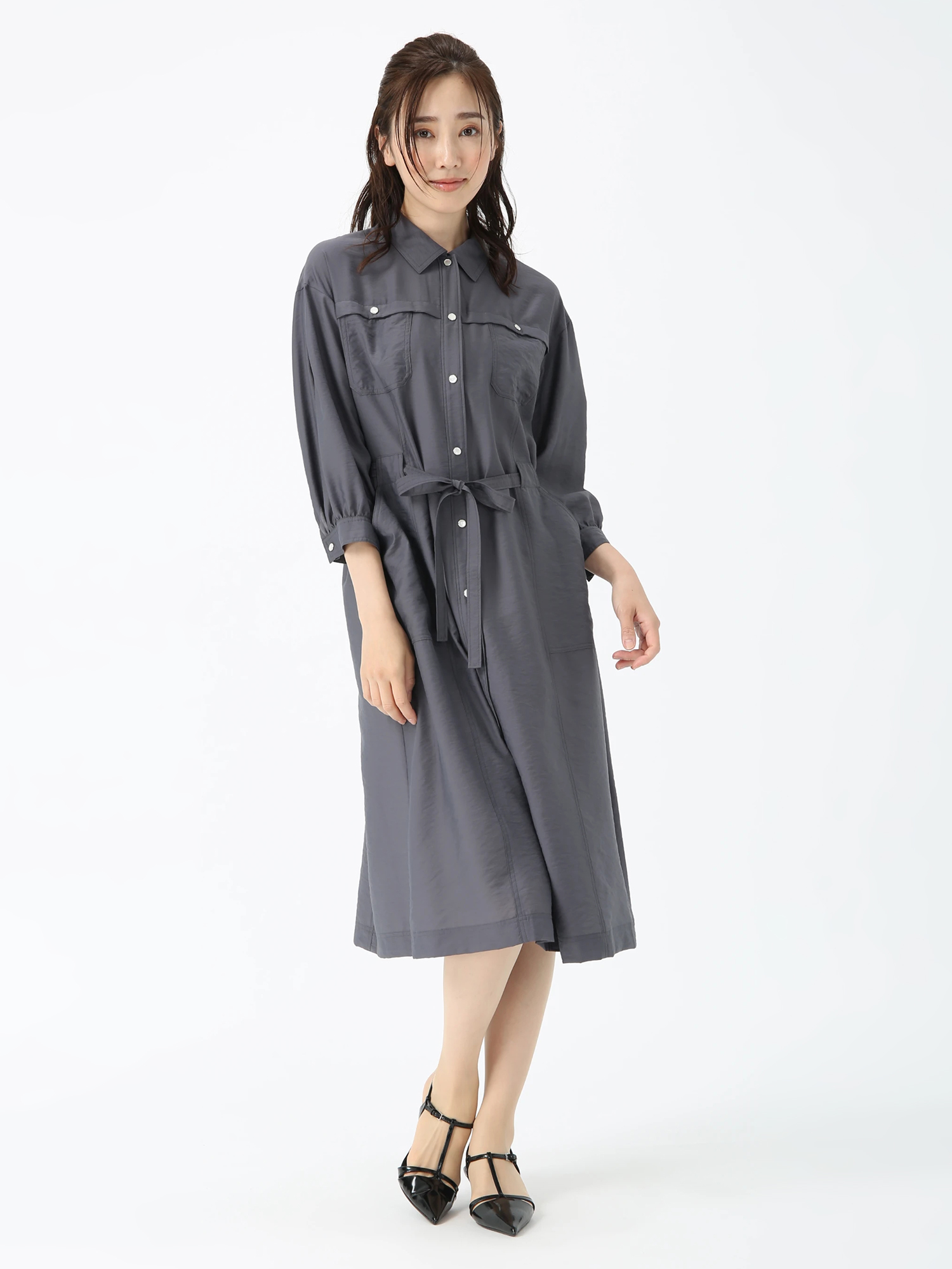 シアーバンブー ブラウス ワンピース ｜ JUDY COLLECTION（ジュディ