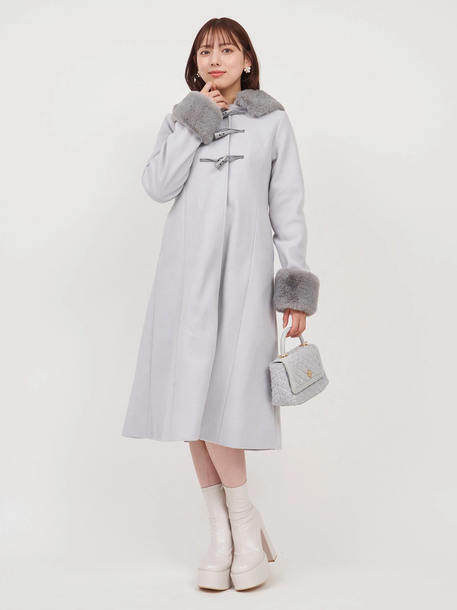 専用ARMANI COLLEZIONI グレー ダッフルコート 新作タグ付き 専用