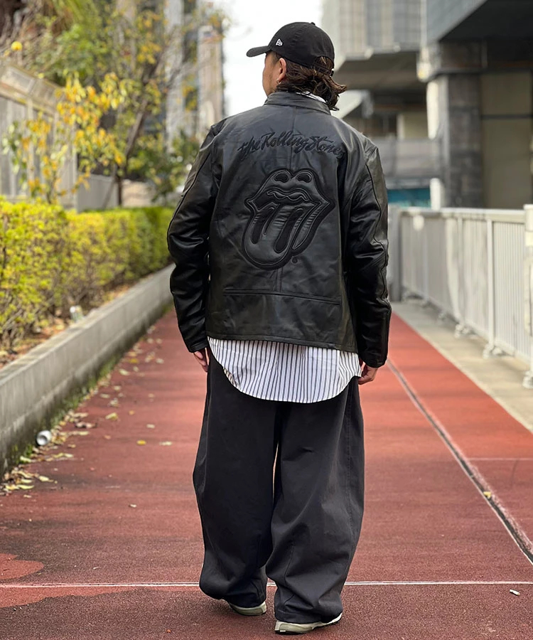The Rolling Stones×JACKROSE】 LAMB LEATHER S RIDERS(MENS