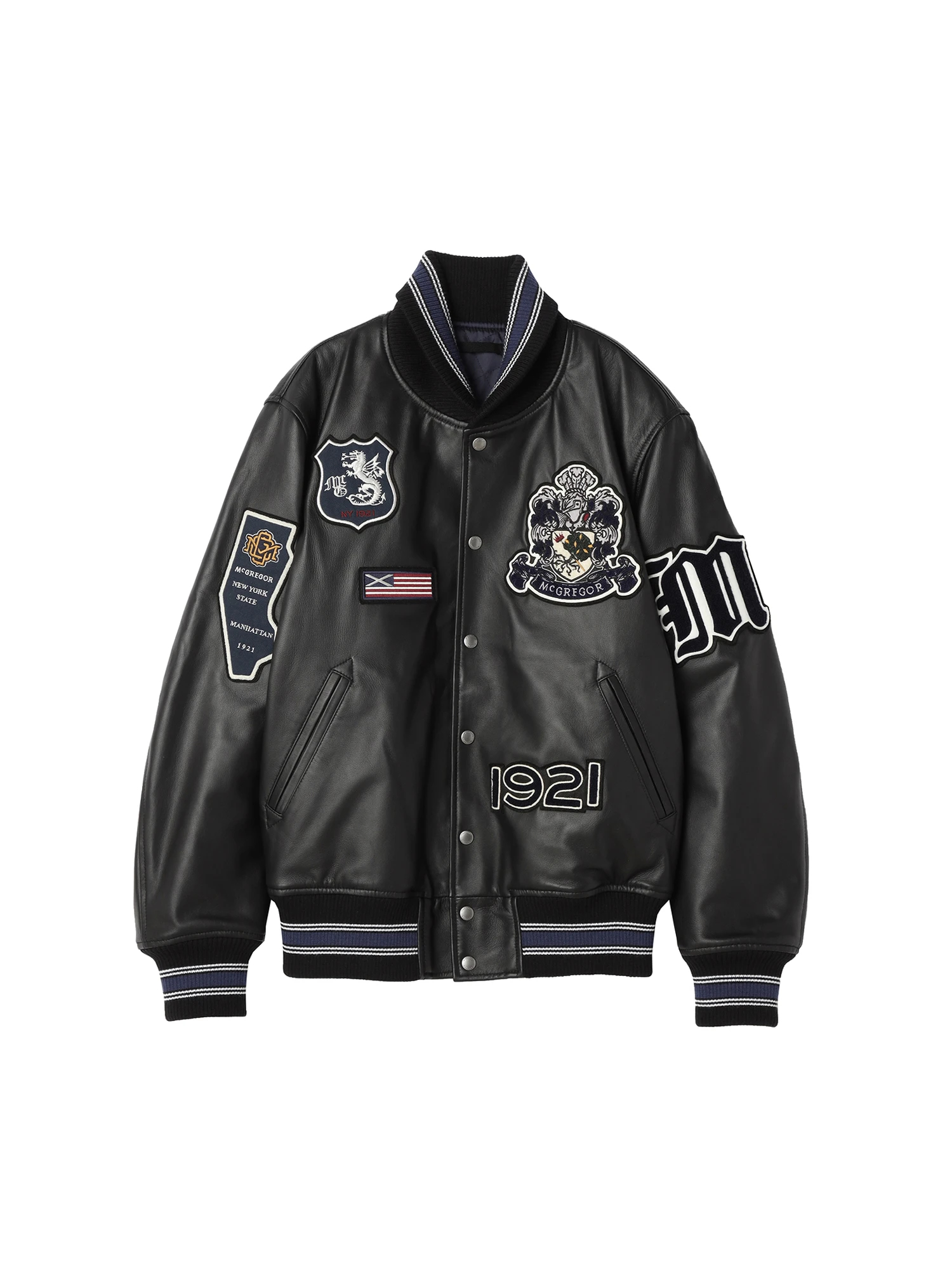 McGREGOR（マックレガー）｜ショートコート｜オールレザースタジャン