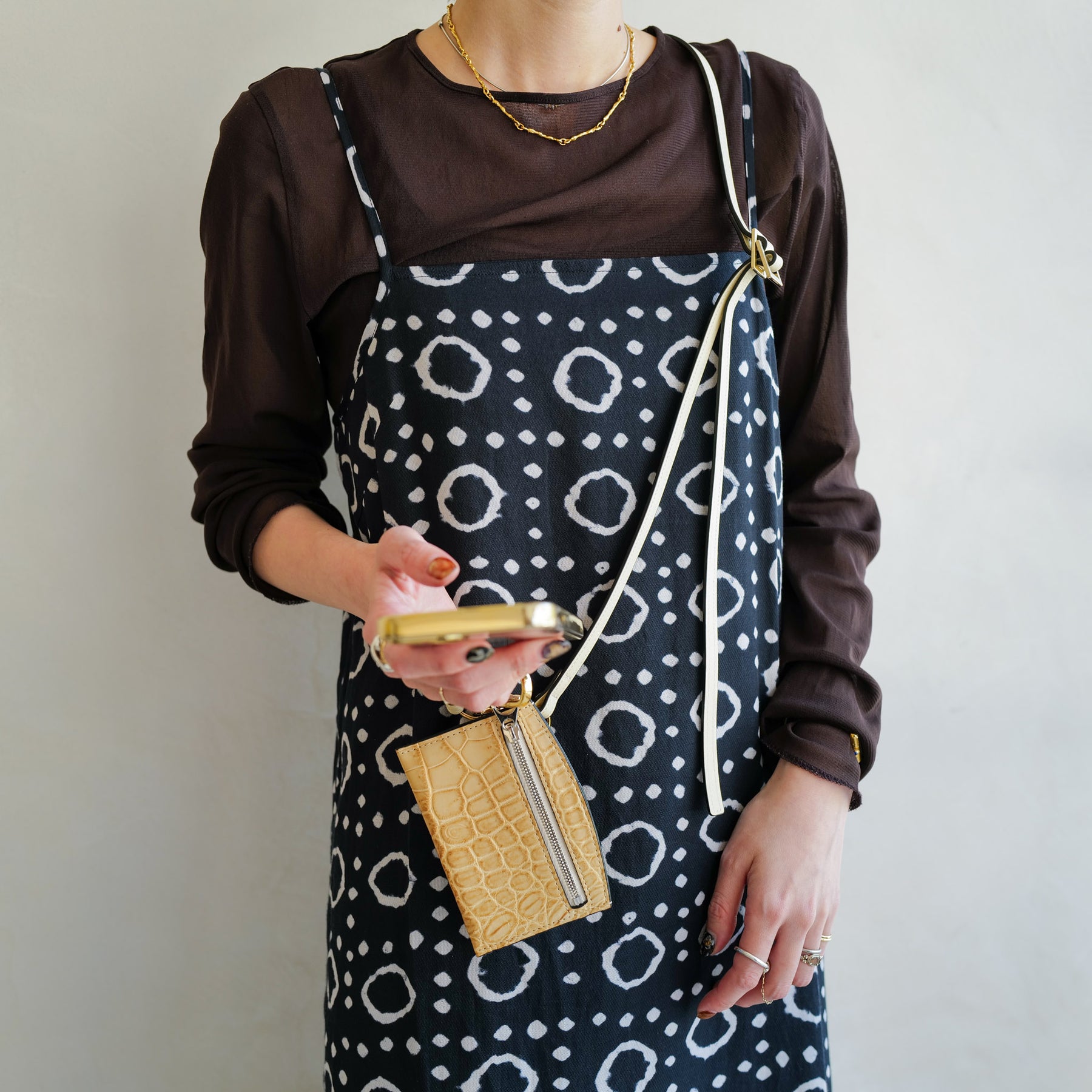 HERRIE MULTI SHOULDER STRAP / RAPTO｜本革マルチショルダー