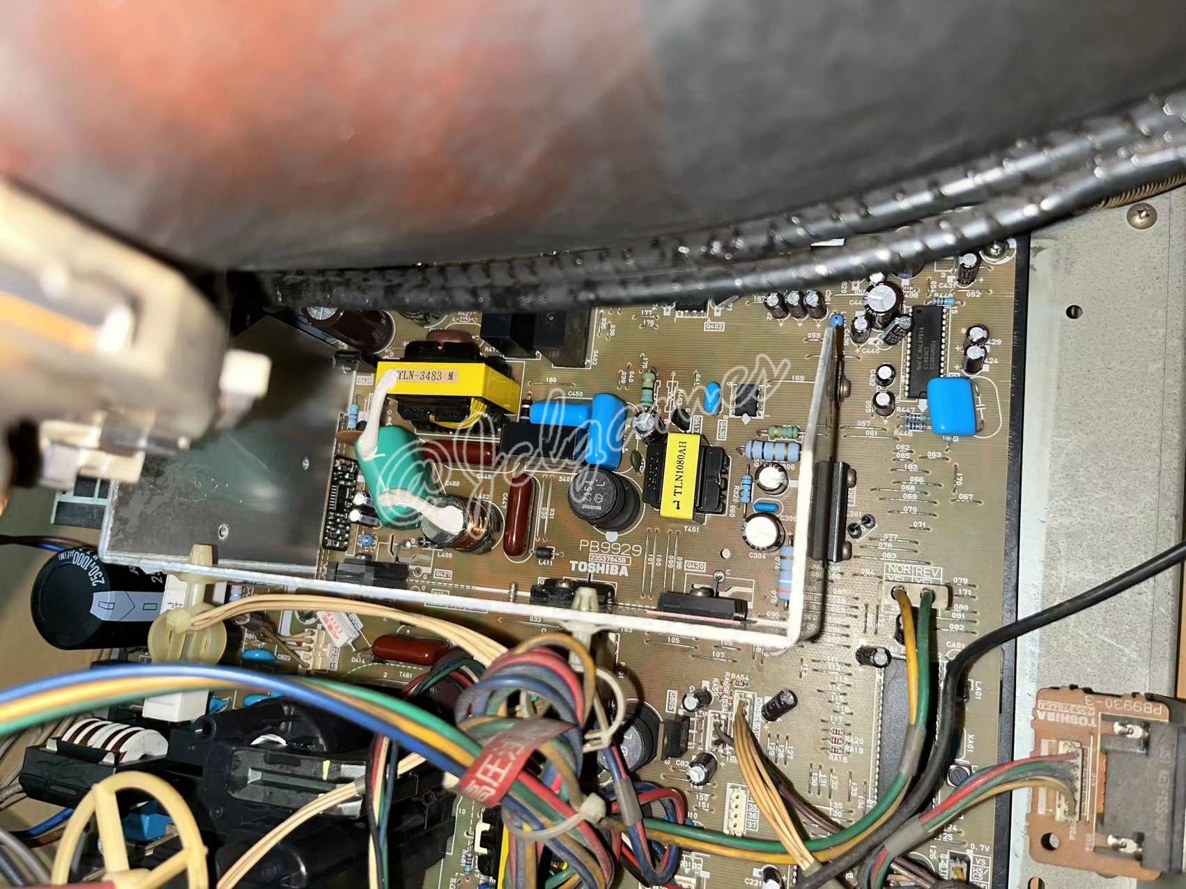 ジャンク TOSHIBA モニター基板 PCB PB9929（0621） 東芝29インチ用CRT